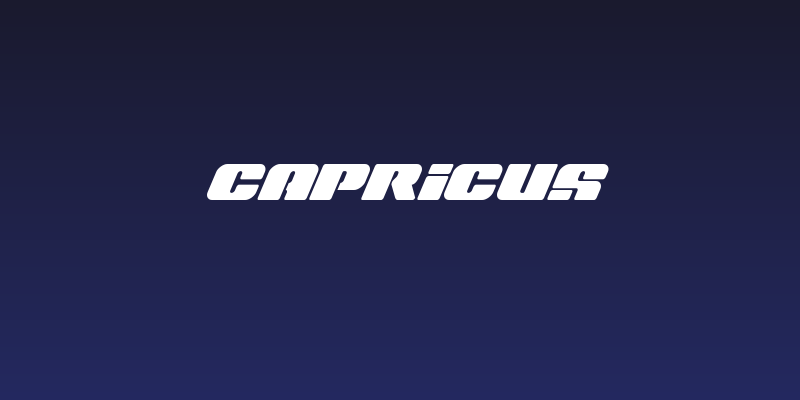 Capricus Social Header