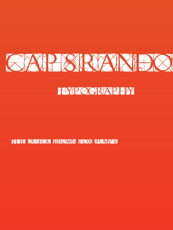 CapsRandomish Poster