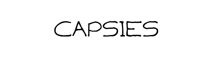 Capsies Font