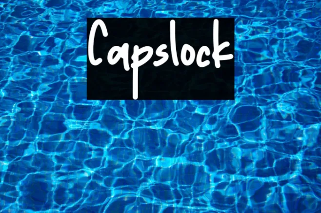 Capslock Example 2