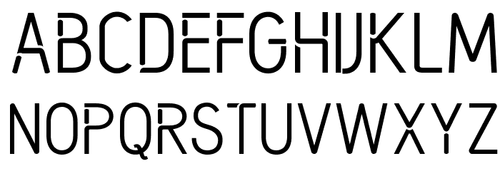 CapsuleXProMediumUC Font LOWERCASE