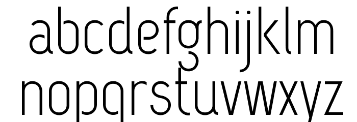 CapsuulaRegular Font LOWERCASE