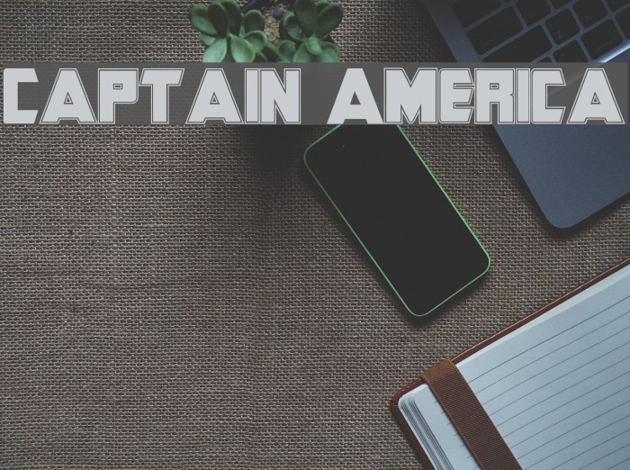 Captain America Font - FFonts.net