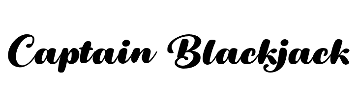 Captain Blackjack  Fuentes Gratis Descargar