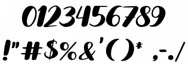 Captain Blackjack Font OTHER CHARS