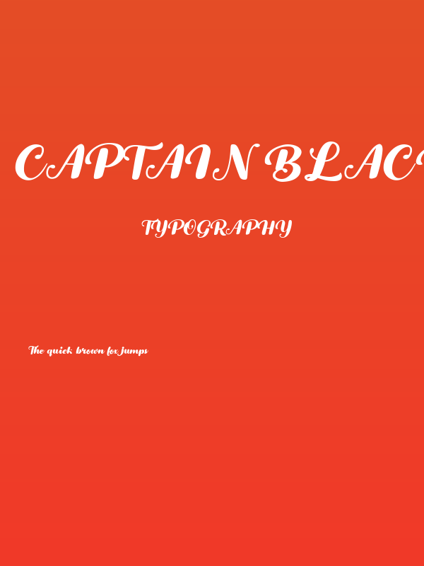 Captain Blackjack Poster