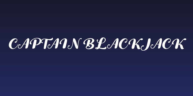 Captain Blackjack Social Header