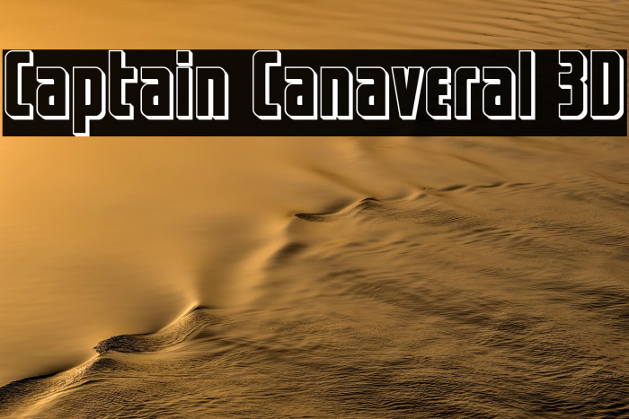 Captain Canaveral 3D Example 1