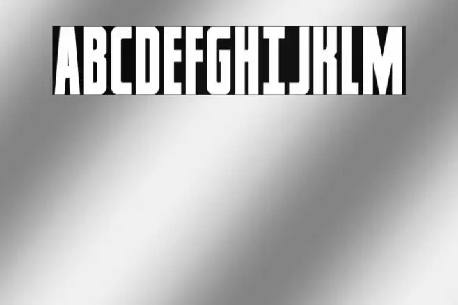 Captain Canaveral Condensed Font examples