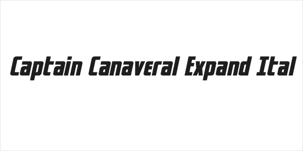Captain Canaveral Expand Ital Logo