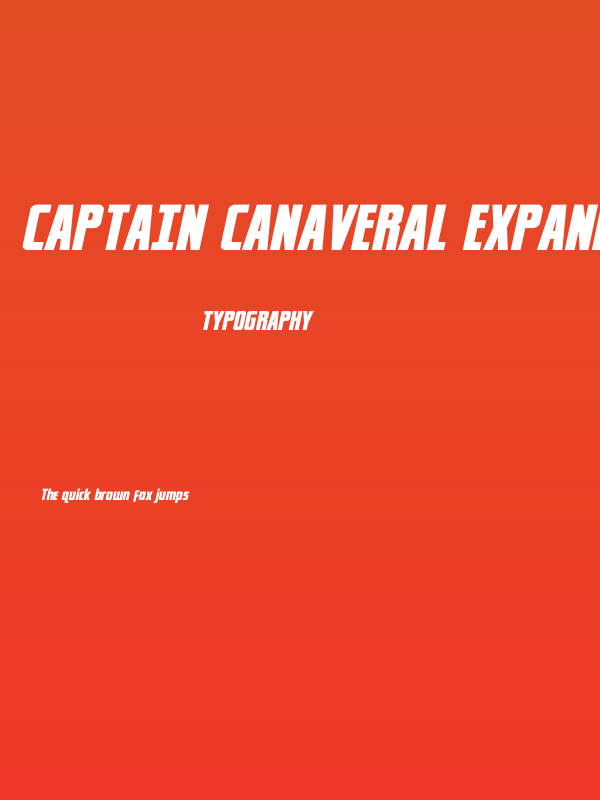 Captain Canaveral Expand Ital Poster