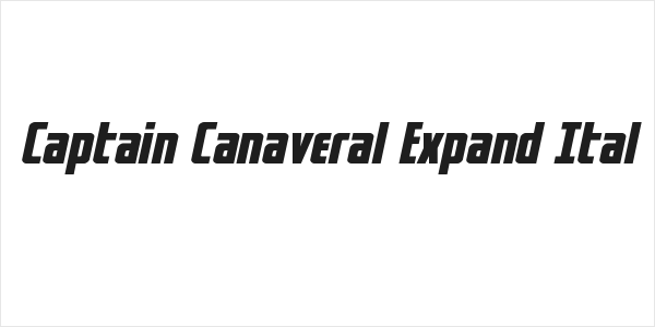 Captain Canaveral Expand Ital Logo