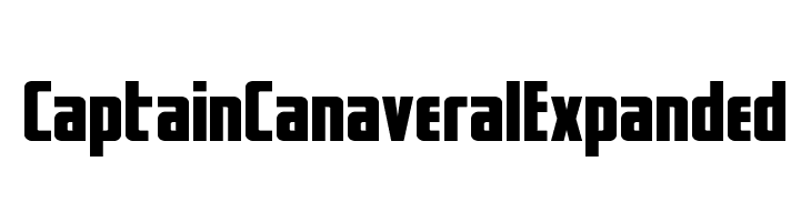 Captain Canaveral Expanded  免费字体下载