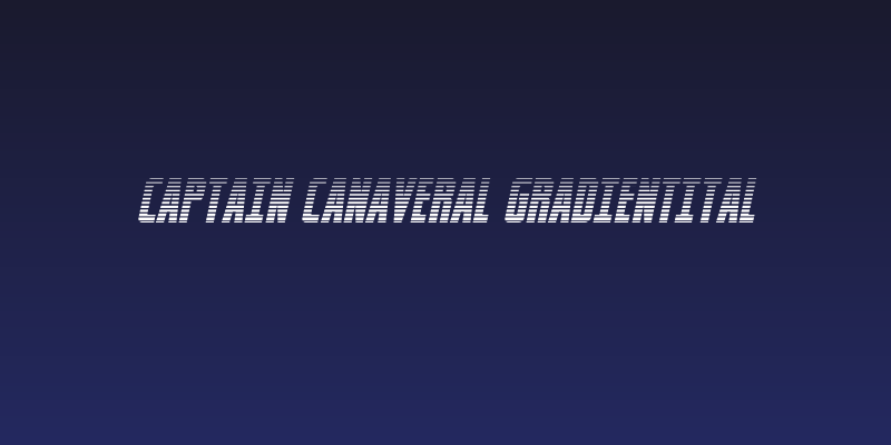 Captain Canaveral GradientItal Social Header