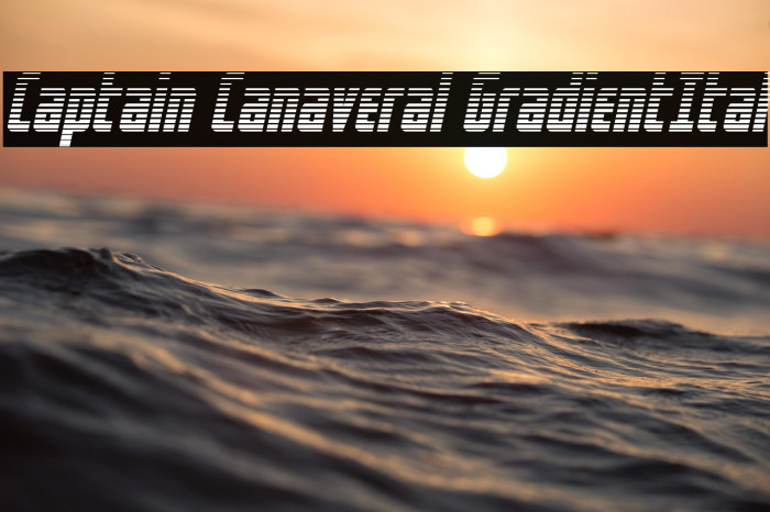 Captain Canaveral GradientItal Example 1