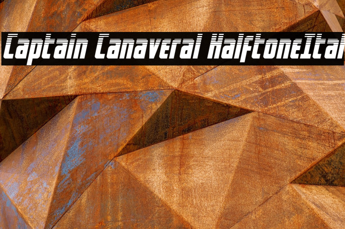 Captain Canaveral HalftoneItal Example 2