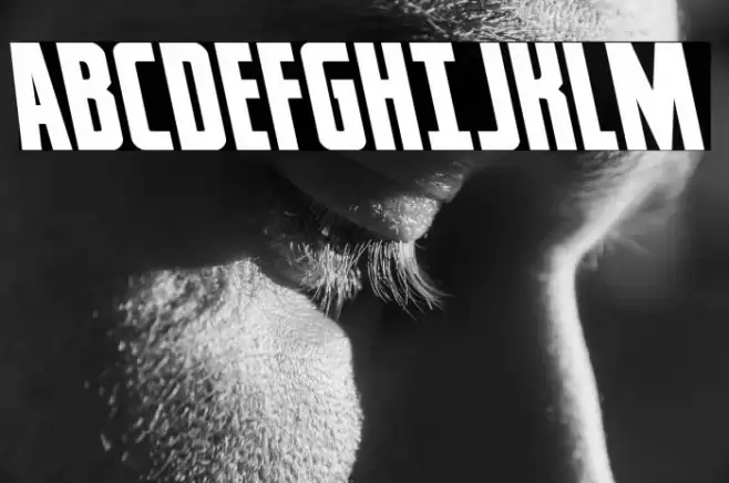 Captain Canaveral Leftalic Font examples