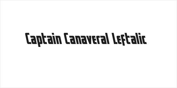 Captain Canaveral Leftalic Logo
