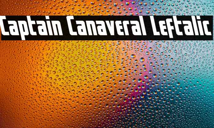 Captain Canaveral Leftalic Example 2