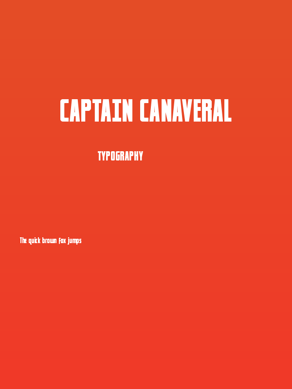 Captain Canaveral Poster