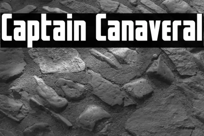 Captain Canaveral Font examples