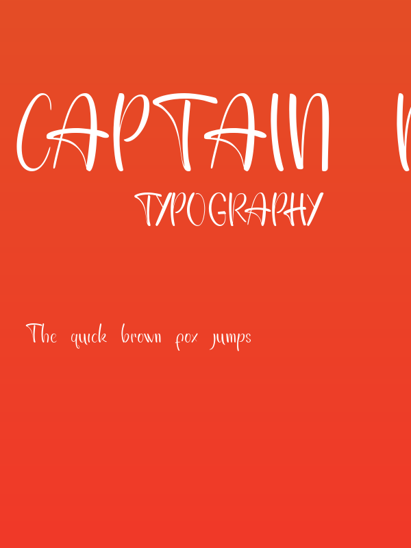 Captain David Portland DEMO Poster