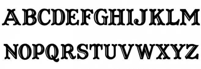 Captain Howdy Schriftart Groß
