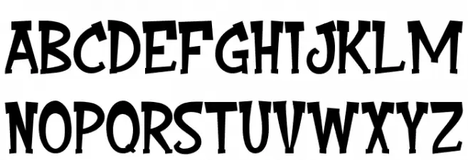 Captain Jerry Demo Schriftart Groß