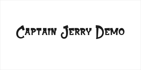 Captain Jerry Demo Logo