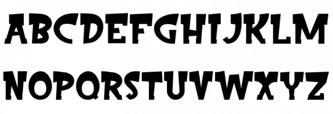 Captain Jerry Demo 字体 小写