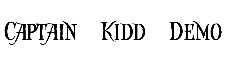 Captain Kidd Demo Font