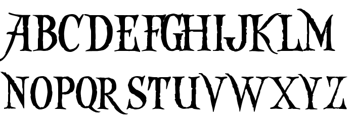 Captain Kidd Demo Font LOWERCASE