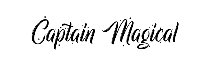 Captain Magical  Frei Schriftart Herunterladen