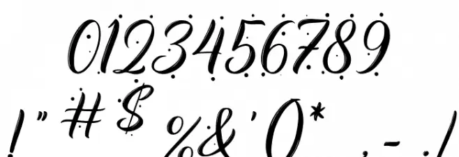 Captain Magical Font OTHER CHARS