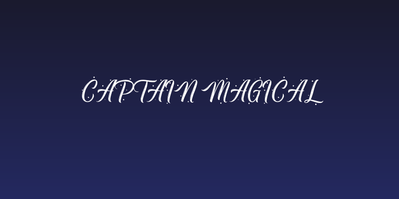 Captain Magical Social Header