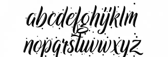 Captain Magical Font LOWERCASE