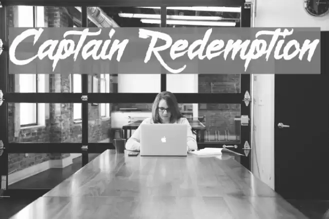 Captain Redemption Font examples
