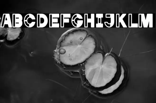 Captain Stencil Font examples