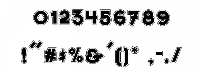 Captain Swabby NF Font OTHER CHARS