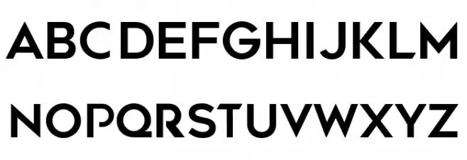 CaptainMarvel Font Litere mari
