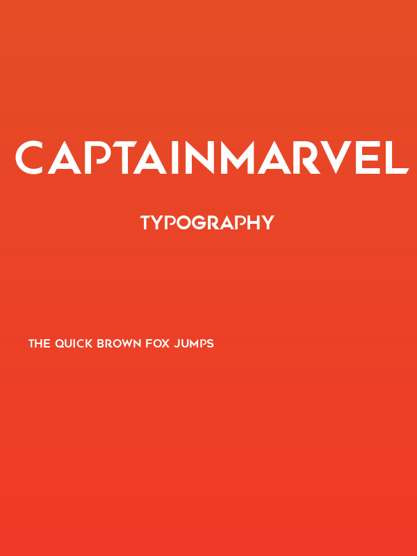 CaptainMarvel Poster