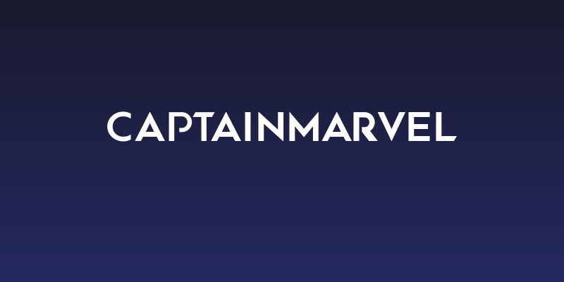 CaptainMarvel Social Header