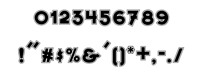 CaptainSwabbyNF Font OTHER CHARS