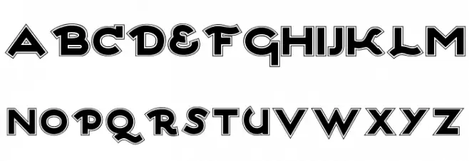 CaptainSwabbyNF Шрифта ВЕРХНИЙ