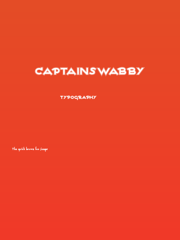 CaptainSwabby Poster