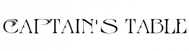 Captain's Table  Fuentes Gratis Descargar