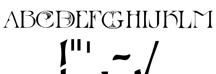 Captain's Table Font OTHER CHARS