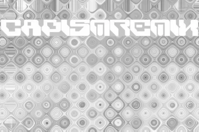 CaptivSystMRemiX Font examples