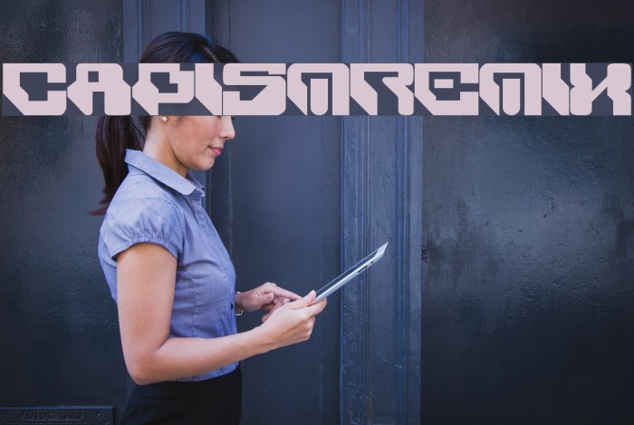 CaptivSystMRemiX Font examples