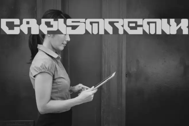 CaptivSystMRemiX Font examples